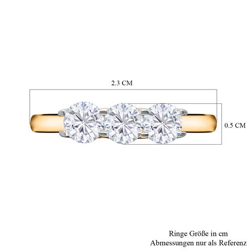 IGI zertifizierter SI GH Labor-Diamant-Ring - 1 ct. image number 16